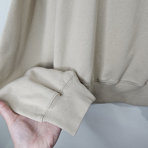 Summum Woman Gold Foil Moon Sweatshirt Size M Minimalist - Picture 9 of 13